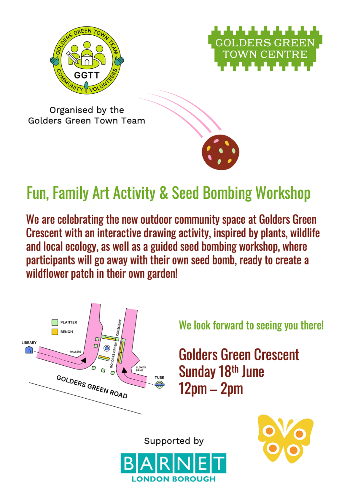 Art Activity and Seed Bombing!
